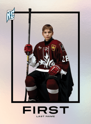 Influencer Design - Custom Hockey Card